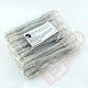 24 Pack of 15cm (6-inch) in Grey - Cat5e High Grade 125MHz 24AWG LSZH Patch Cables for 1U Patching