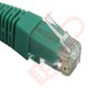 24 Pack of 20cm (8-inch) in Green - Cat6 High Grade 250MHz 24AWG LSZH Patch Cables for 2U Patching