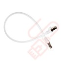 Cat6a Slim U/FTP Small Diameter Snagless Booted Patch Cables White