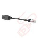 Panduit RJ45 Cat6A Break-Away Adaptor - BKA6ASD8INBL