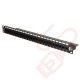 24 Port Cat5e Patch Panel 1U UTP Coupler