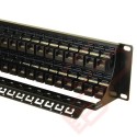 48 Port Cat5e Patch Panel 2U UTP Coupler