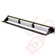 24 Port Cat6 Patch Panel 1U UTP Punch Down