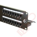 48 Port Cat6 Patch Panel 2U UTP Punch Down