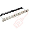Excel Unloaded Angled 1U 24 Port Patch Panel Frame 100-024