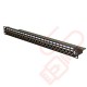 Cat6a 24 Port 1U UTP Coupler Patch Panel 