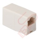 RJ45 Cat5e Rollover Coupler - Beige