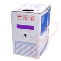 Stranded Cat5e UTP Premium PVC 305 Metre Bulk Cable Purple