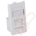 Excel Cat6 UTP Low Profile Module White 100-366