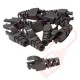 5.5mm Snagless Slimline RJ45 Crimp Boot 10 Pack Black