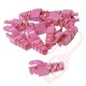 5.5mm Snagless Slimline RJ45 Crimp Boot 10 Pack Pink