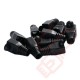 6mm RJ45 Snagless Bubble Boot 10 Pack Black