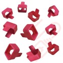 Secure Sleeve C20 into C19 Tab Red - 10 Pack