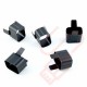 Secure Sleeve C19 into C20 Inlet Tab Black - 25 Pack