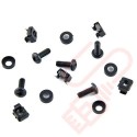 M6 Cage Nuts & Screws (bag of 50) in Black