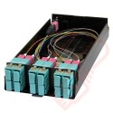 Zettonics MTP/MPO SC OM4 Multimode 6 Duplex Fibre Cassette 