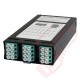 Zettonics MTP/MPO LC OM4 Multimode 12 Duplex Fibre 2x MTP Cassette Aqua