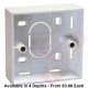 Excel Single Gang Back Box