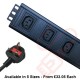 Vertical PDU C13 Socket to UK 13A Plug 