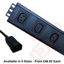 Vertical PDU C13 Socket to C14 Plug