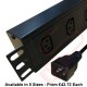 Horizontal PDU C13 Socket to C20 Plug