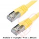 Cat6a Patch Cables RJ45 S/FTP (10G) Premium LSZH Snagless Booted Yellow