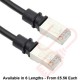 Patchsee Cat5e Patch Cables RJ45 FTP LSZH Black