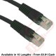 Cat5e Patch Cables Premium RJ45 UTP LSZH Bubble Booted Black
