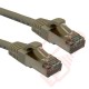 20cm (8-inch) 24 Pack in Grey - Cat6a S/FTP Premium Grade LSZH Patch Cables for 2U Patching