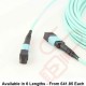 OM4 MTP-MTP Type B (KeyUp KeyUp) MPO 12 Core Fibre Trunk Cassette Cable