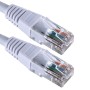 Cat5e Patch Cables RJ45 UTP High Grade PVC Flush Booted White