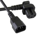 Angled C14-C15 10 Amp Power Extensions
