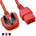 IEC C19 - UK Mains Plug (Premium Cables)